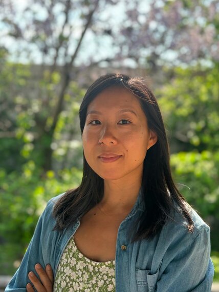 Headshot of Christine Choi facing viewer in three-quarters profile.